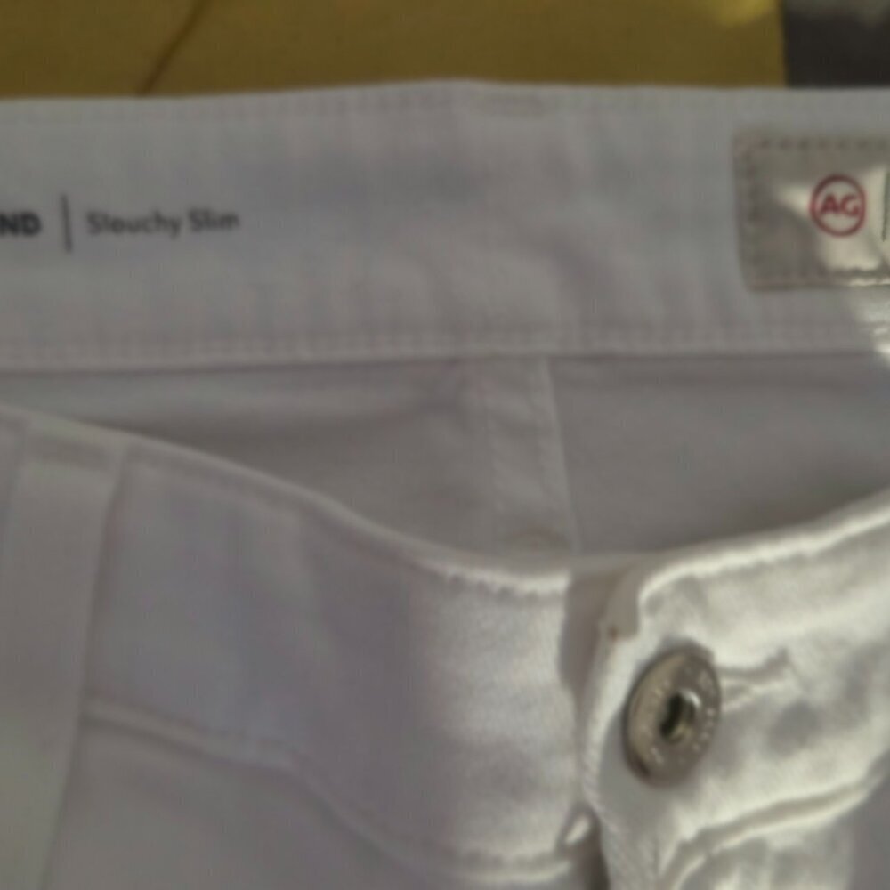 AG | Cloud Soft Denim Ex-Boyfriend | White | Size 31 | NWT - Picture 8 of 16
